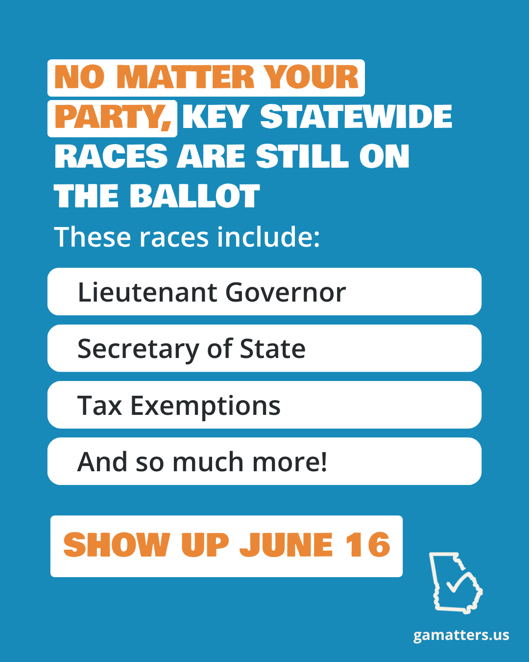 Races on the Ballot